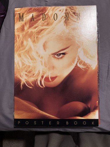 Madonna poster book 1990 - book, boy