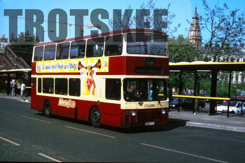35mm slide merseybus leyland - 35mm,