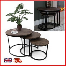 Round Nesting Set of 3 Modern