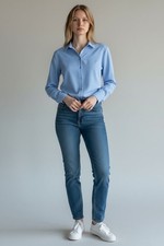 Ladies Shirts Blouse Cotton