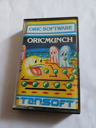 Oric munch vintage cassette - munch,