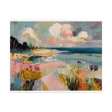 Abstract Coastal Landscape