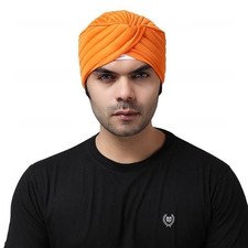 Orange Colour Sikh Traditional