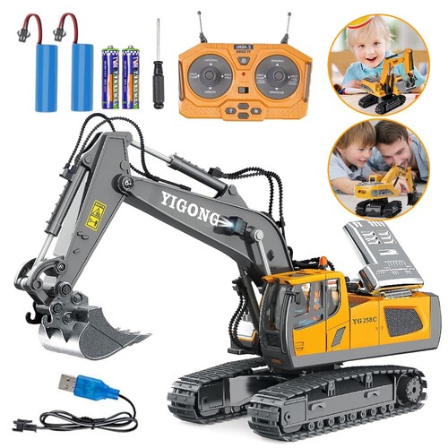 Remote control excavator toy - control,