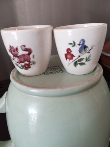 Vintage egg cups from - egg, 2