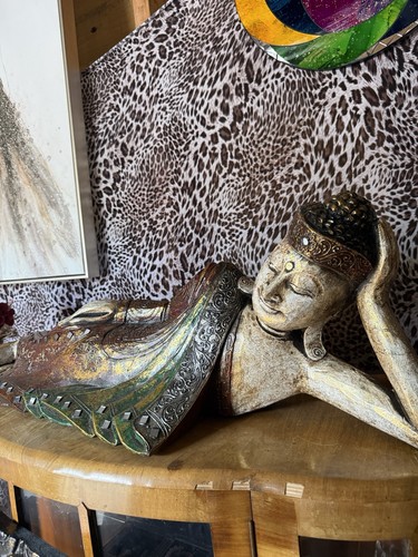 Reclining buddha decorative - buddha,