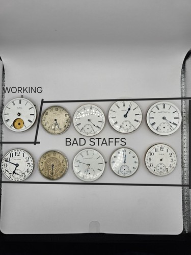 Pocket watch lot waltham - lot, &