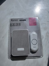 Byron Battery Powered Wireless Doorbell and Chime