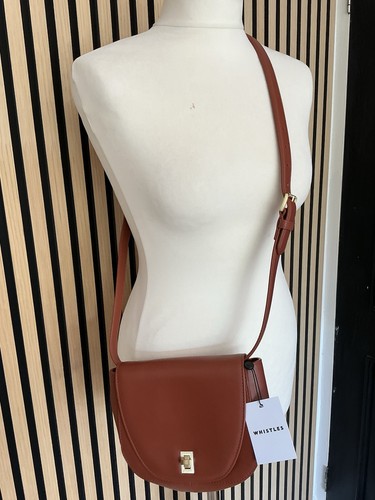 Whistles new tan - new, leather