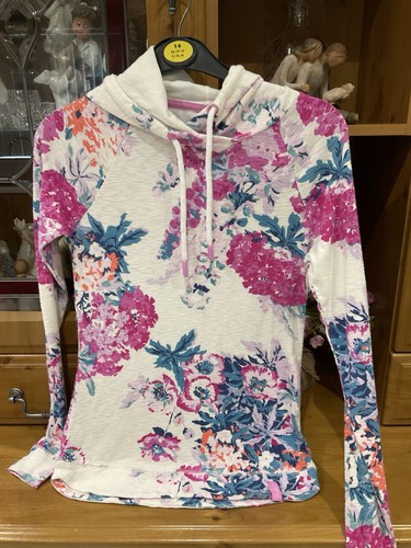 Joules hooded floral - hooded, cotton