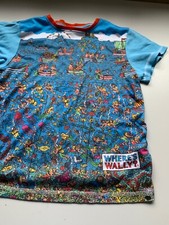 BOYS 9/10YRS TSHIRT AND SHIRT BUNDLE 5 items JOULES NEXT WHERES WALLY