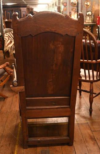 English oak lambing chair - oak,