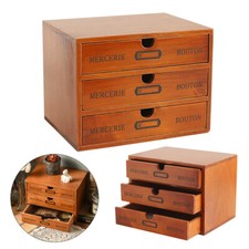 Wooden 3 Drawers Desktop
