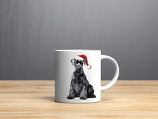 GIANT SCHNAUZER  DOG CHRISTMAS DESIGN  11 oz coffee mug