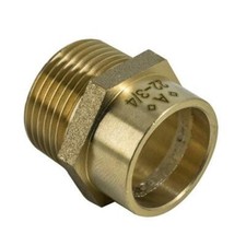 COPPER SOLDER RING MALE BSP