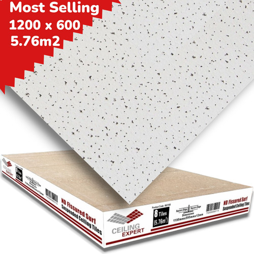 Suspended fine fissure ceiling - suspended,