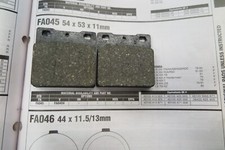 EBC FA45 Brake pads Fits HONDA