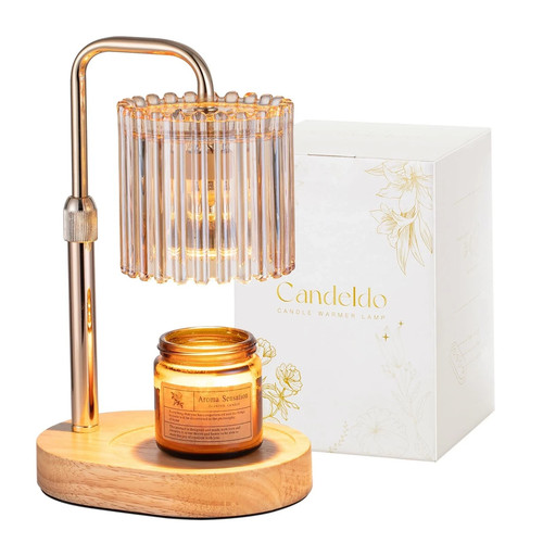 Candeldo gold candle warmer - candle,