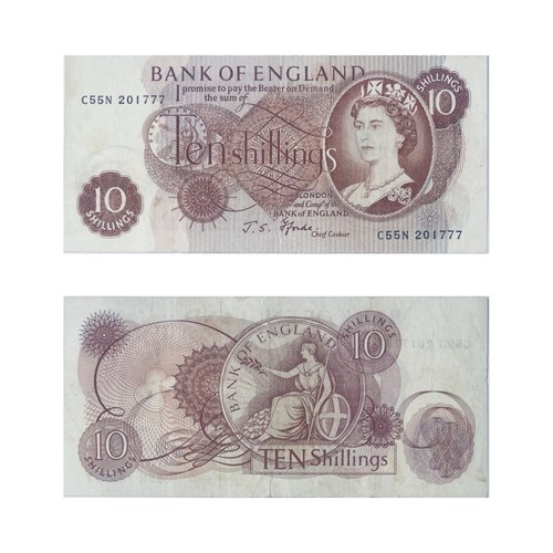 England shillings banknote - 10,