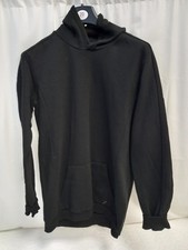 ? Matalan Black Hooded Jumper With Front Pocket 16yrs Good Condition