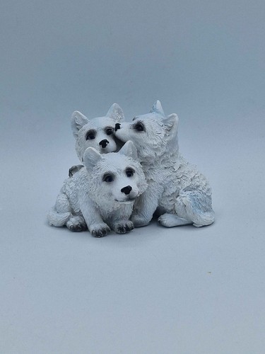 North white wolf trio of - trio,