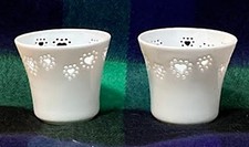 BNWOT TWO YANKEE CANDLE WHITE