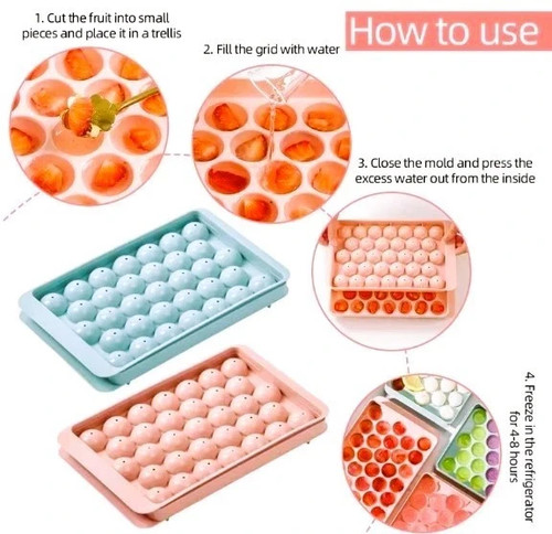 Ice cube tray with lid - ice,