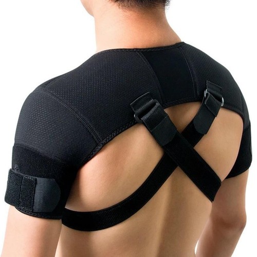 Double shoulder brace torn - double,