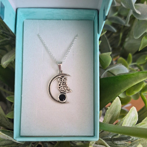 925 sterling silver owl - sterling,