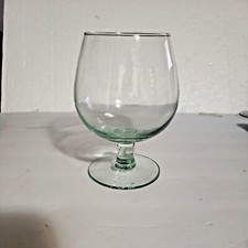 Vintage Green Glass Large