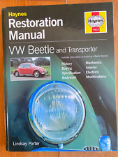 VW Beetle & VW Transporter Restoration Manual by Porter HAYNES Manual H615