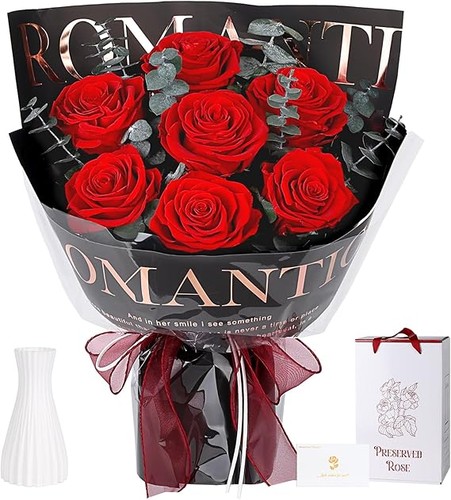 Preserved rose bouquet with - preserved,