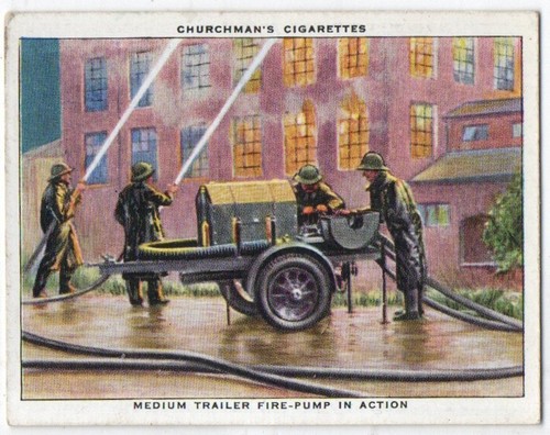 Churchman cigarette card air - card,