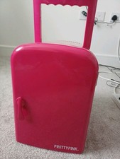 4L Mini Fridge TableTop Electric Cooler Warmer Portable IceBox Office Car Handle