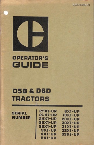 Caterpillar cat d5b d6d - d5b,