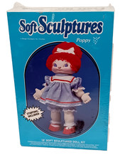 Soft Sculpture  18" Doll Kit  'POPPY'  Redhead Make Your Own Vintage