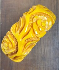 RARE WIDE CARVED ART DECO