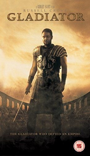 Gladiator vhs 2000 russell - vhs,
