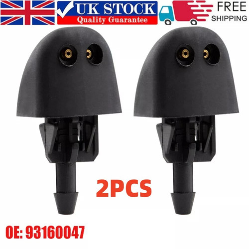 Pair windscreen washer jets - of,