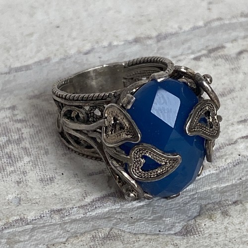 Vintage 925 silver blue - 925,