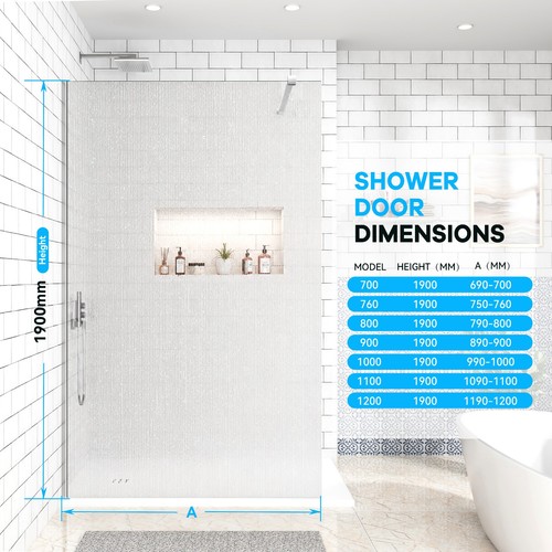 Wet room shower - room, screen