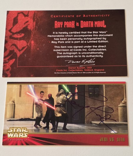 Star wars ray park darth - ray,