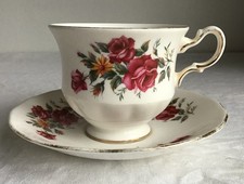 Vintage Bone China Tea Cup and