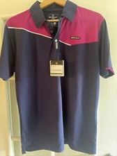 Stuburt Golf Polo Shirt Urban Corby Midnight Blue - Size Medium