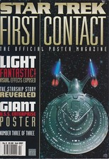 STAR TREK FIRST CONTACT - THE OFFICIAL POSTER MAGAZINE, ENTERPRISE 1701-D