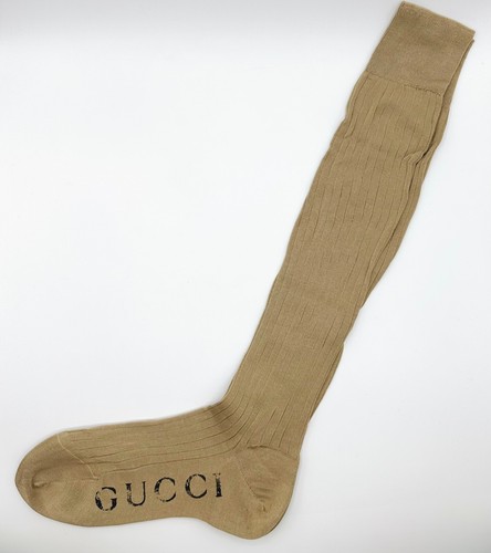 New gucci men brown cotton - new,