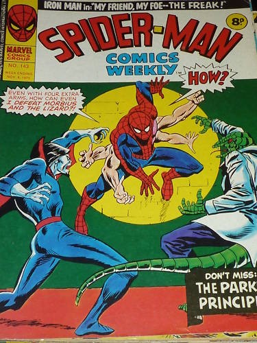 Spider man comics - weekly,