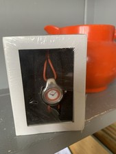 Lacoste Womens Watch orange strap NEW Sealed