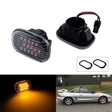 2x Clear LED Side Indicator