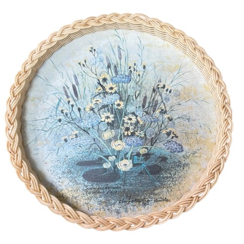 Vintage tea serving tray - vintage,